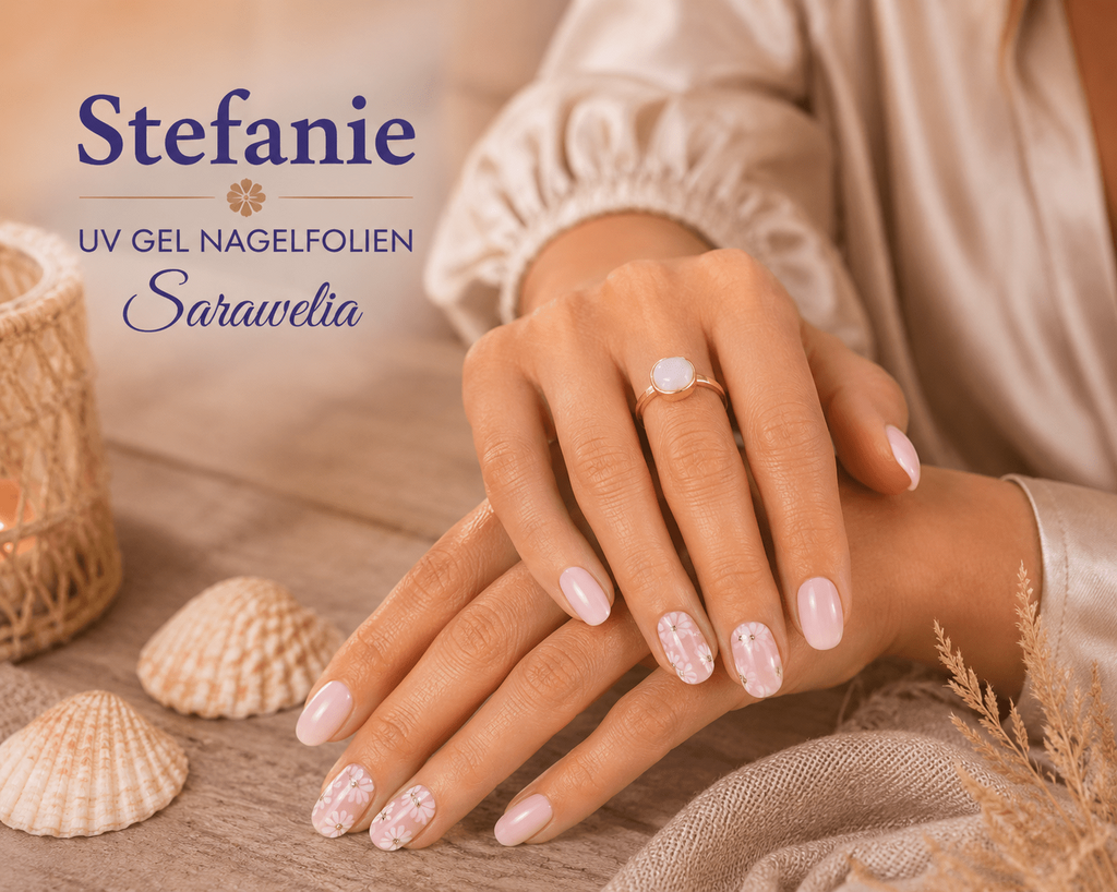 Sarawelia UV Nagelfolie Stefanie – 20 UV Nagelfolien