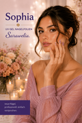 Sarawelia UV Nagelfolie Sophia – 20 UV Nagelfolien