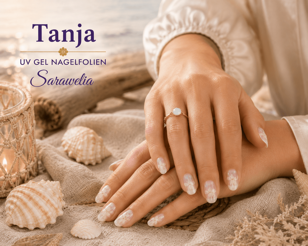 Sarawelia UV Nagelfolie Tanja – 20 UV Nagelfolien