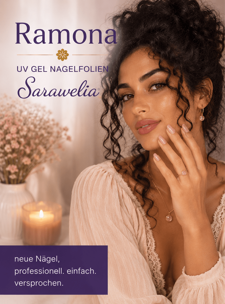 Sarawelia UV Nagelfolie Ramona – 20 UV Nagelfolien