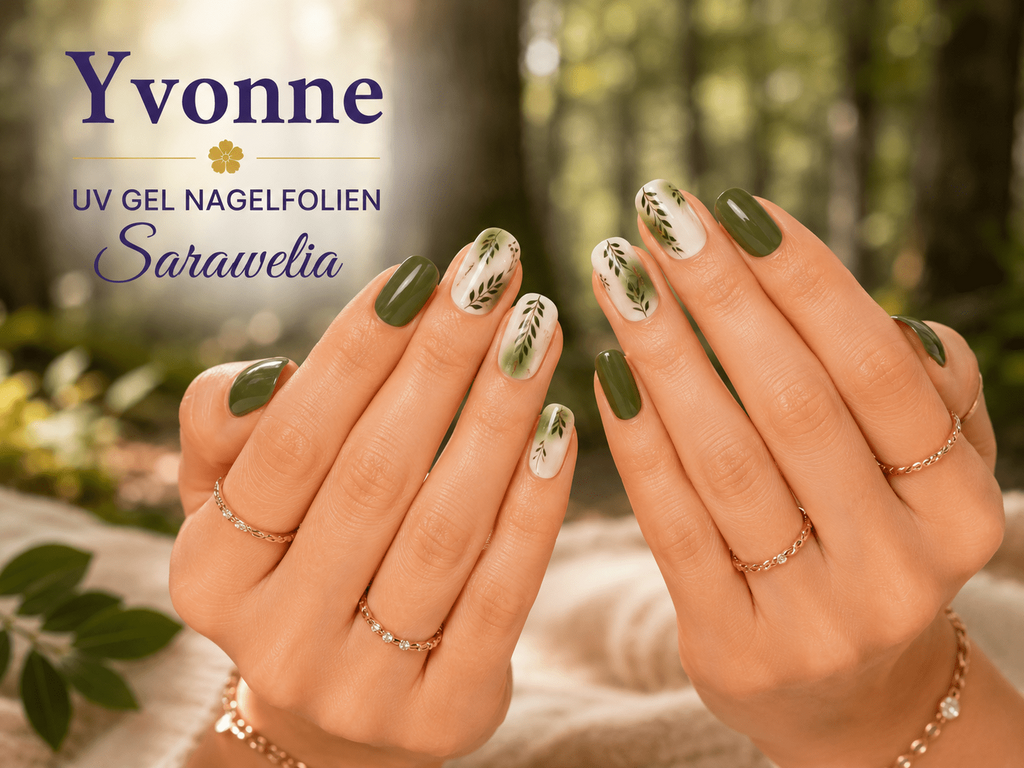 Sarawelia UV Nagelfolie Yvonne – 20 UV Nagelfolien