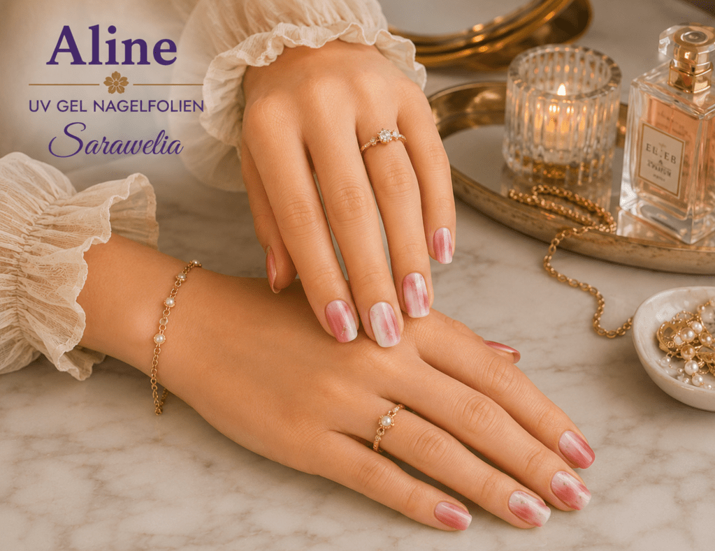 Sarawelia UV Nagelfolie Aline – 20 UV Nagelfolien