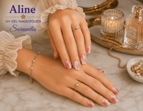 Sarawelia UV Nagelfolie Aline – 20 UV Nagelfolien