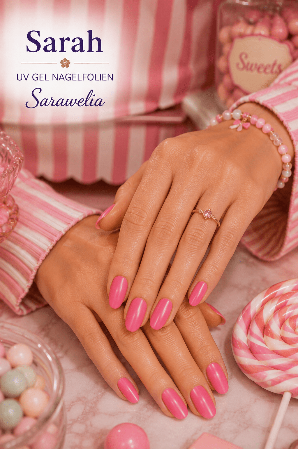 Sarawelia UV Nagelfolie Sarah – 20 UV Nagelfolien