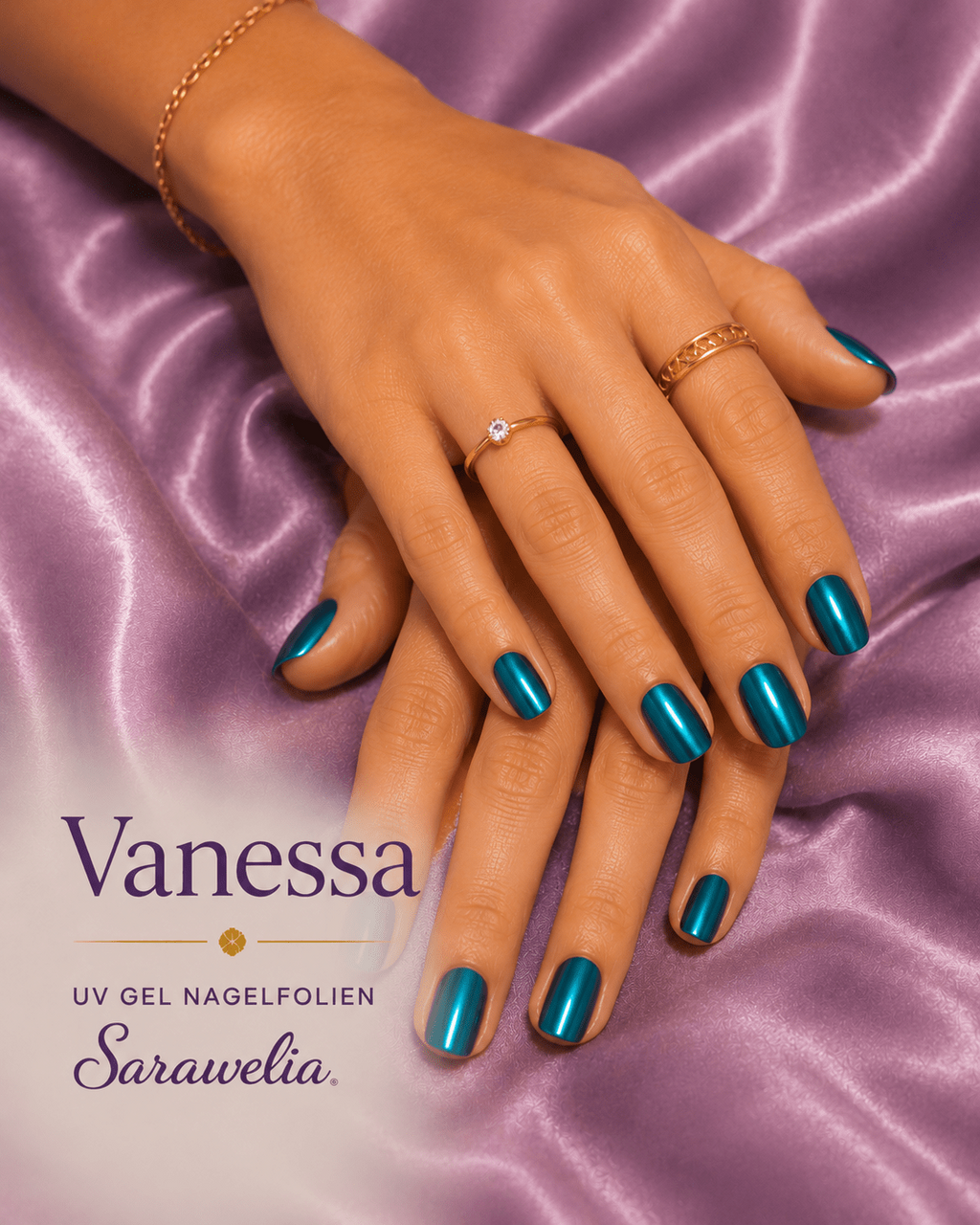 Sarawelia UV Nagelfolie Vanessa – 20 UV Nagelfolien