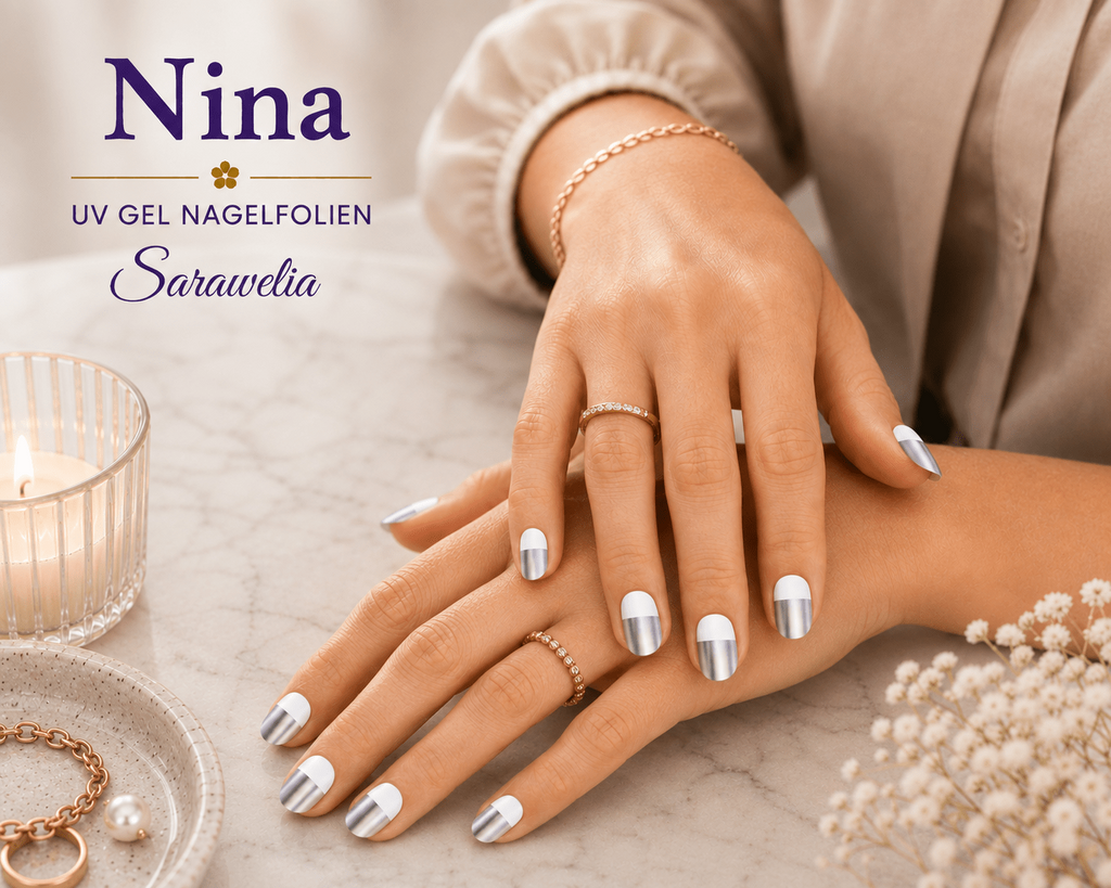 Sarawelia UV Nagelfolie Nina – 20 UV Nagelfolien