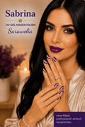 Sarawelia UV Nagelfolie Sabrina – 20 UV Nagelfolien